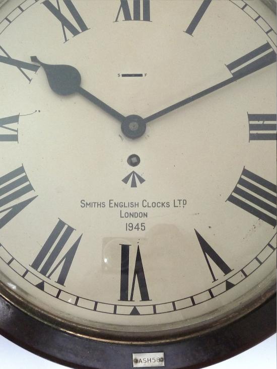 WW2 Smiths 8-Day Clock, c.1945