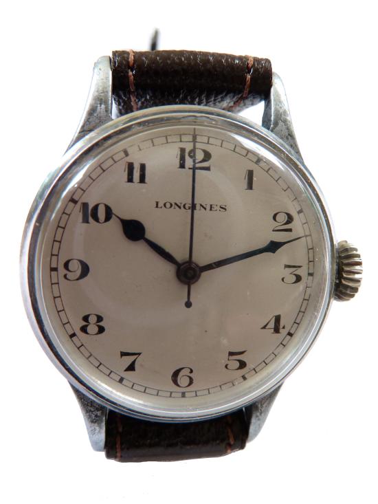 ZMW Militaria WW2 RAF Pilots Longines Wristwatch