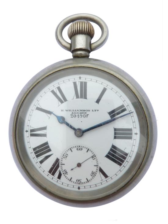 WW1 Military Williamson Pocket Watch