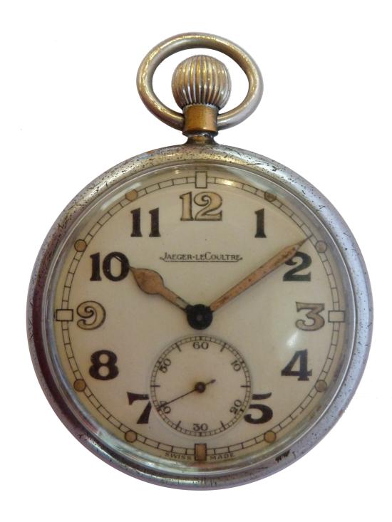 WW2 GSTP Military Jaeger LeCoultre Pocket Watch