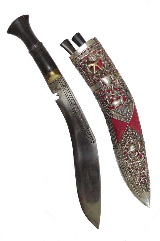 Gurkha Silver Mounted Presentation Kukhri