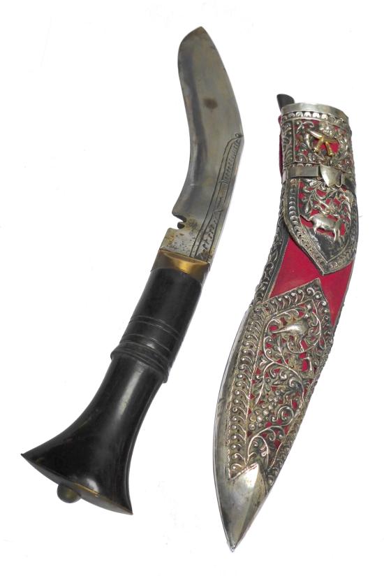 Gurkha Silver Mounted Presentation Kukhri