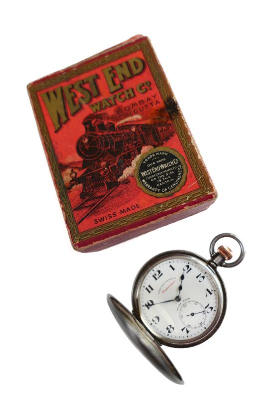 Longines West End Half Hunter Watch c.1922