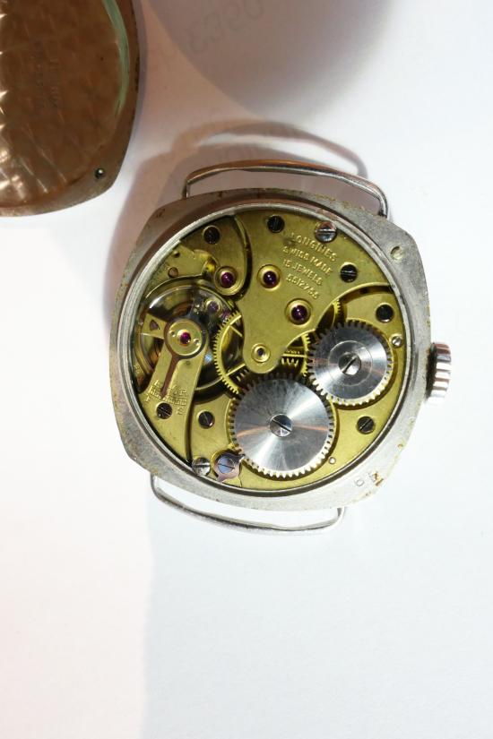 WW2 Era Cushion Longines Watch