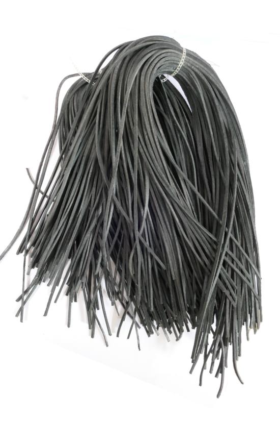 WW1 / WW2 Leather Military Bootlaces 75 cm