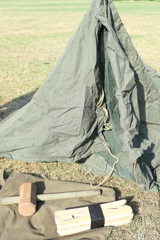 New Old Stock - British Army Pup Tent