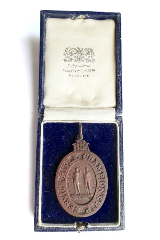NRA Service Rifle Championship Medal - Military Award