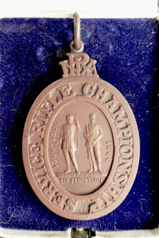 NRA Service Rifle Championship Medal - Military Award
