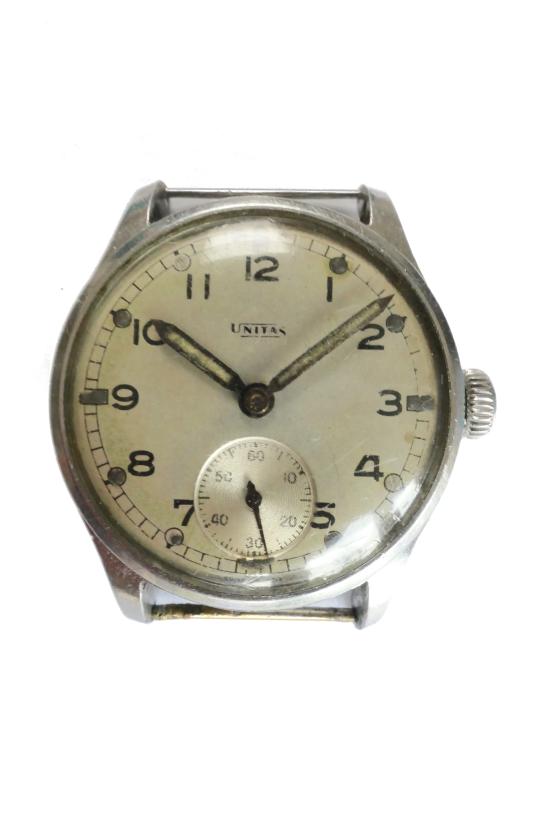 WW2 Unitas ATP Watch - Named Officer Issue