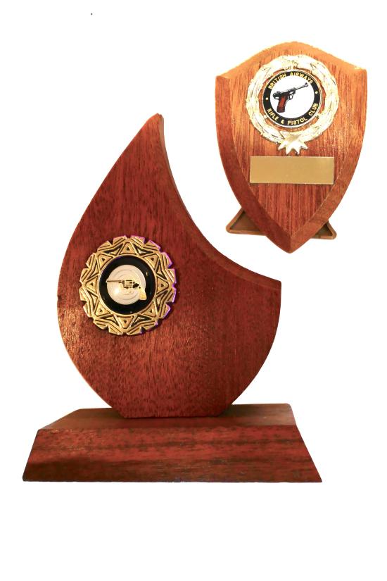 4 Vintage Shooting Trophies c.1985